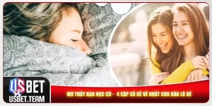 Mơ Thấy Bạn Học Cũ -  4 Cặp Số Dễ Về Nhất Cho Dân Lô Đề