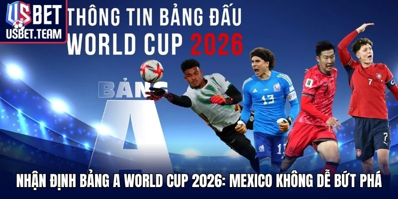 Nhận Định Bảng A World Cup 2026
