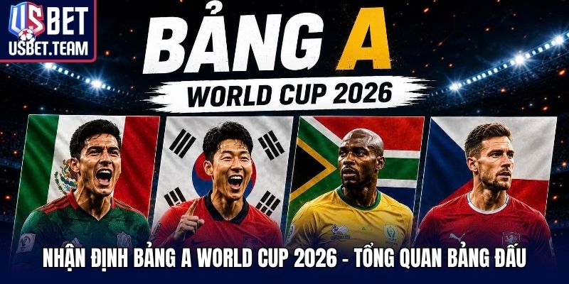 Nhận định bảng A World Cup 2026 - Tổng quan bảng đấu