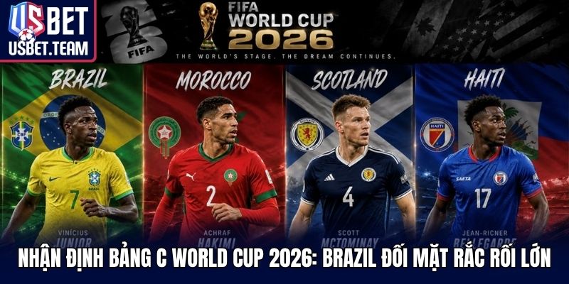 nhận định bảng C World Cup 2026