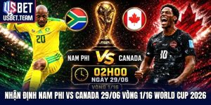 Nhận Định Nam Phi Vs Canada 29/06 Vòng 1/16 World Cup 2026